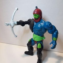 Trap Jaw Laser Bow acessório Origens/Vintage (MOTU HE-MAN)