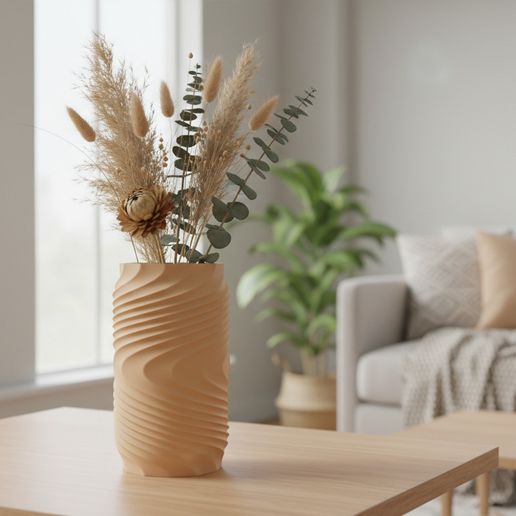 Beer Can Polygon Planter - Minimalist Vase Mode Design