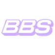BBS logo.stl BBS RC RIM ALLOY WHEEL TYRE AND KEYCHAIN