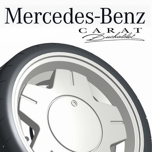 1/18 WHEEL MERCEDES W124 CARAT DUCHATELET - NISSAN NISMO GTR / PORSCHE /LEXUS LS400 / BMW / FORD/ SUBARU STI WRX / MITSUBISHI EVO / AE86 / MUGEN / TYPE R /MERCEDES / VAUXHALL / ATS /