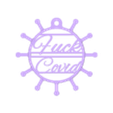 fuck_covid.stl F*^% covid ornament