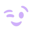 Wink Face Features.STL Archivo STL Set de llaveros Emoji・Idea de impresión 3D para descargar