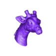 Cabeca_Girafa.stl Giraffe Vase