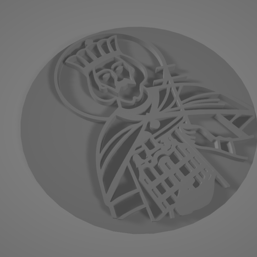 3D modla kalup za zito Sveti Car Lazar Vidovdan 3D model