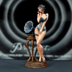 1a.jpg Файл STL Бетти Буп・3D-печать дизайна для загрузки