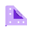 2020_tall_-_base.stl Extrusion Corner Plate Brackets for 1515, 2020, 2525, 3030, or 4040