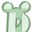D.png D with ears Mickey cookie cutter