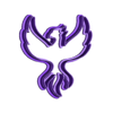 Phoenix 4 B.stl Phoenix Cookie Cutter STL File - 4 inches