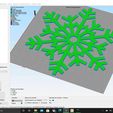 Flocon_neige_Simplify3d.jpg Flocon de neige ( snow Flake )