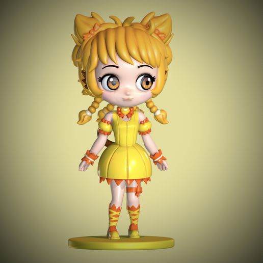 🗼 Bu Ling - Tokyo Mew Mew New・ STL File for ・Cults