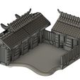 Stables-CAD.jpg Stables - Battle Realms - Dragon Clan