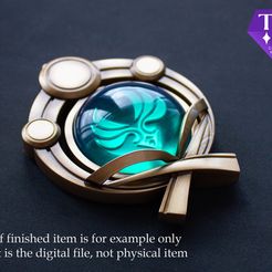 шаблон-для-фото.jpg Fichier 3D Inazuma anemo vision genshin impact 3d print cosplay stl files・Modèle à télécharger et à imprimer en 3D