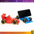 F1-CAR-STAND-PHONE-3.png "Formula 1 Shaped Cell Phone Stand: F1 Phone Holder Cell phone stand