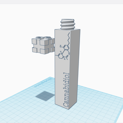 Screenshot_4.png Free 3D file Vape pen or THC Cartridge pen storage・3D print design to download