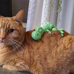 Cute Flexi Print-in-Place T-Rex Dinosaur