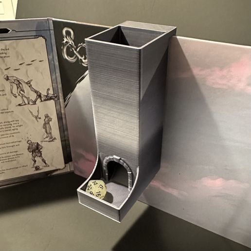 Dice Tower for DM/GM screen