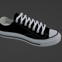 Capture-d’écran-2023-08-15-à-17.07.52.png STL-Datei Konserve Chuck Taylor All Star Klassisch niedrig・Design für 3D-Drucker zum herunterladen