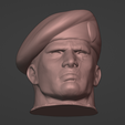 blender_ZCEP73OixI.png Jack Krauser Villain From Residual Evil for 3d printing Pot planter/vase and head