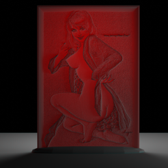 VARGAS14b.png Бесплатный STL файл КЛАССИЧЕСКОЕ ИСКУССТВО ВИНТАЖ VARGAS 14・Модель 3D-принтера для скачивания