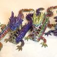 Flexi Print-in-Place Imperial Dragon with 3MF Included!
