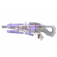 Widowmaker_9.png Overwatch Rifles Bundle - 3 modèles imprimables - STL - Usage personnel