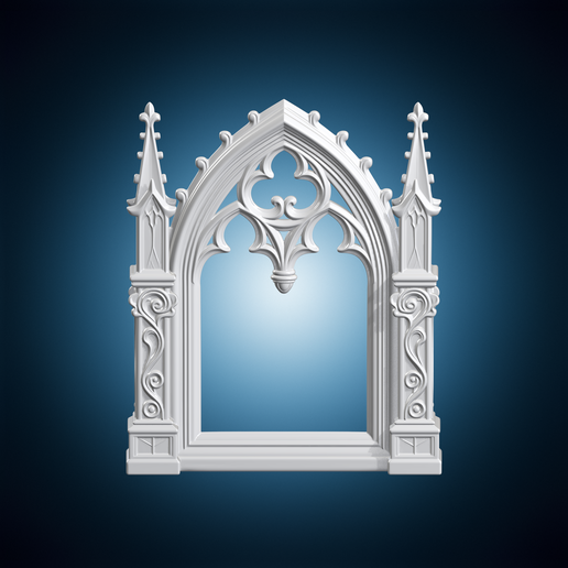 Sanctum Gothic Frame 3D Print Model