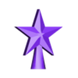 star.STL Desktop Christmas Tree Star Topper