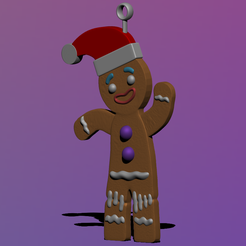 Gengibre5.png STL file GingerbreadChristmas・3D print design to download
