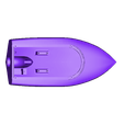 Main HullV2.stl Mini RC Jet Boat FullThrottleRC