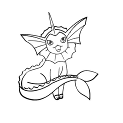 Vaporeon.png STL file vaporeon pokemon wall art・3D printable model to download