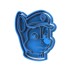 chase-v5.png Paw Patrol Squad Cookie cutter