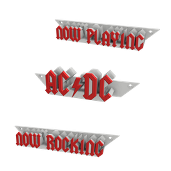 7.png MULTICOLOR VINYL RECORD WALL MOUNT - AC/DC