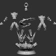 despiece.jpg STL file Majin vegeta dragon ball z - 3d print model・3D printer design to download