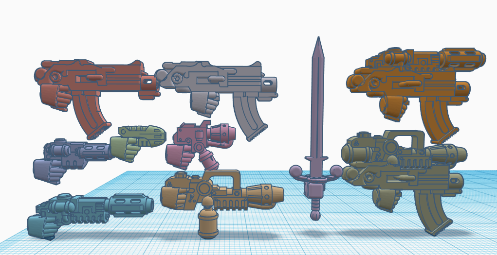 Weapons for Mk 2.png Fichier STL gratuit Guerriers de la Croisade éternelle・Plan pour impression 3D à télécharger, Dragon_Empress