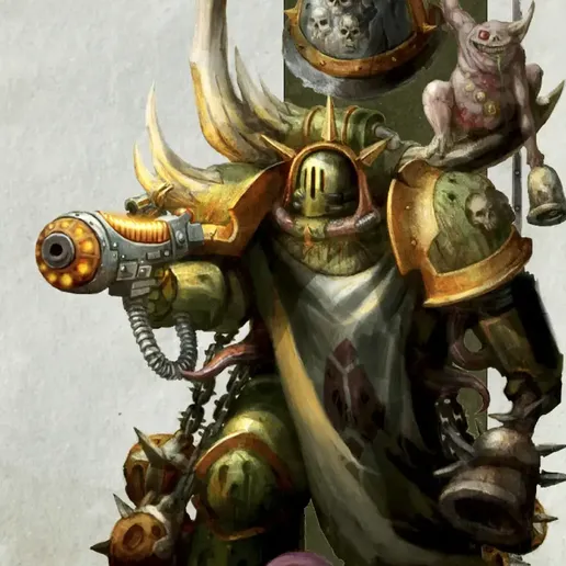 DG smelly marines guard death noxious blightbringer 3D model