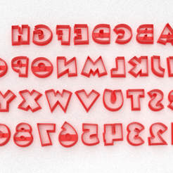 56905059_1306596576160759_1813656872536768512_n.png Download free STL file Mickey Mouse alphabet cutters • 3D printing design, barbyvelo