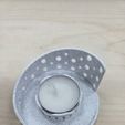 3.jpg [Title] Hurricane Tealight Candle Holder (Support-Free / Romantic Ambient Light)