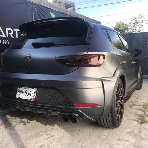 image2.jpeg SEAT Leon CUPRA R style Wide Body kit 8 pieces Typ 5F Mk3 (5dr)