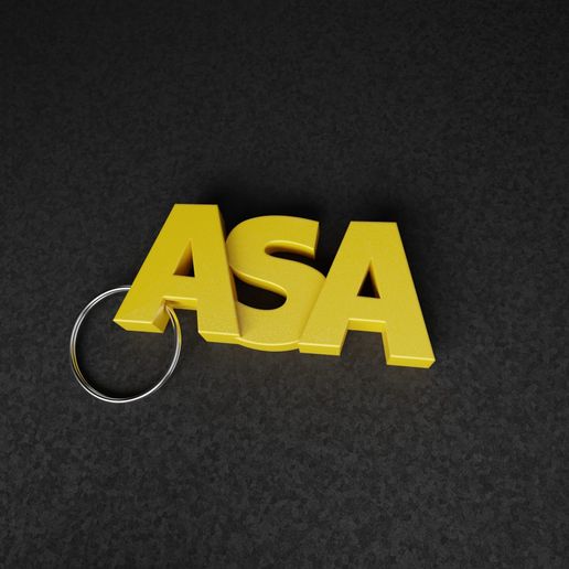 ASA - KEYCHAIN 3D model