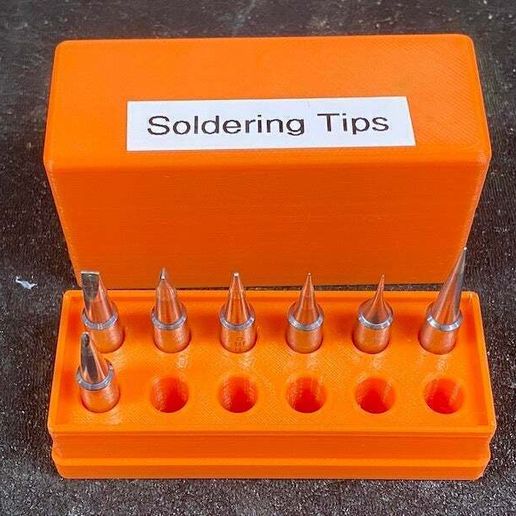 Hakko Soldering Tip Storage Box