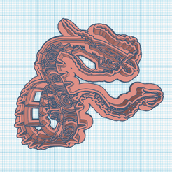 851-Gigantamax-Centiskorch.png Fichier STL Pokemon : Découpeur de biscuits Gigantamax Centiskorch・Modèle à imprimer en 3D à télécharger