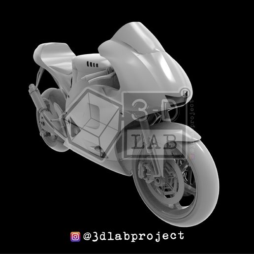 🏍️ YZFM1- Prototype・ STL File for ・Cults