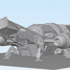 Screen Shot 2018-12-15 at 1.19.51 PM.png STL file Serenity, Firefly Class ship・3D printable model to download, abntroop1