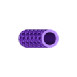 80mm high, 20mm wide.stl Two texture roller pins, polymer clay rollers