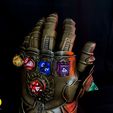 Thanos_Glove_DnD_3Demon-02.jpg 3D file The Infinity Gauntlet - Wearable DnD Dice Holder・3D printing template to download