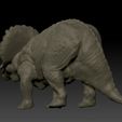 4.jpg Triceratops dinosaur figurine old school