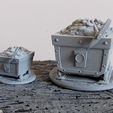 Mining-Coal-Cart-3D-Print-3.jpeg Mine Cart 3D Print Coal Cart 3D Print