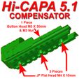 TM-Hi-Capa-51-Compensator-06.jpg Tactical Airsoft Compensator Comp For Hi Capa Hicap Hi Cap 5.1 KJW KJWorks KP 05 Tokyo Marui Or Clones Armorer Works WE Army Armament