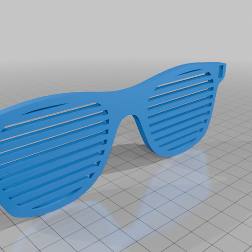 Archivo 3D gratis Interlocking sunglasses 🕶️ ・Objeto para impresora 3D ...
