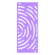 circlestencil11.stl Expandable Eurorack Case Blocks